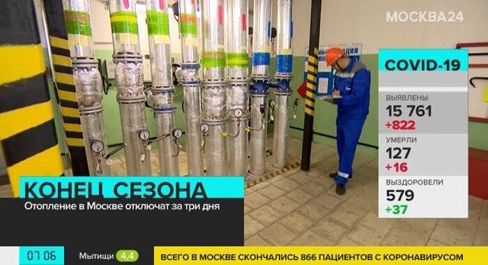 В москве снова включат отопление мае 2024