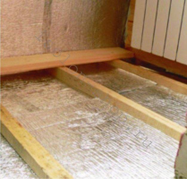 Утепление пола изолоном в деревянном доме. как выполняется утепление пола изолоном в деревянном доме