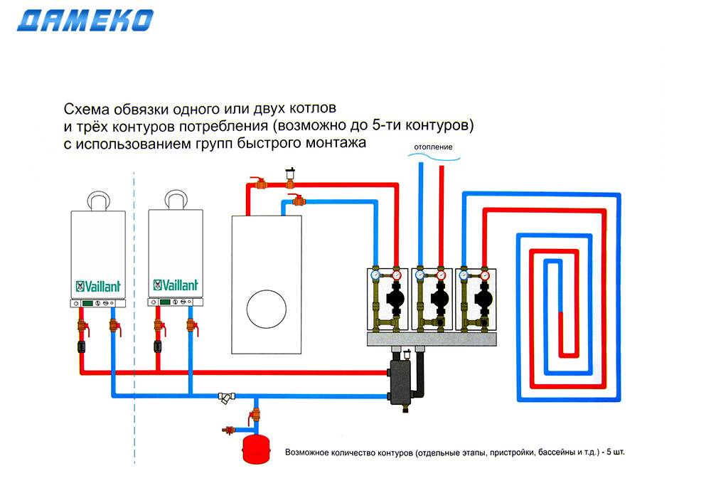 Схема обвязки электрокотла отопления - лучшее отопление