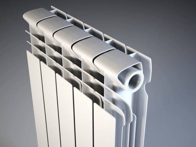 Алюминиевый радиатор radena r 500 6 секции