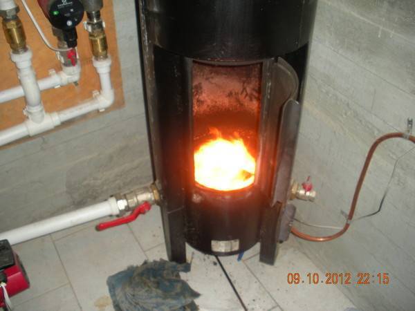Отопление частного дома жидким топливом