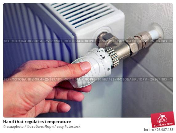 Регулятор температуры отопления для радиатора