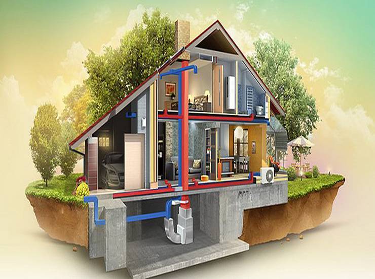 Отопление воздухом в частном доме - всё об отоплении и кондиционировании