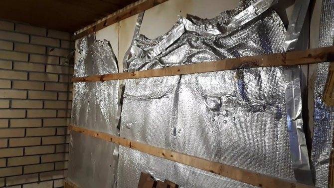 Фольгированный утеплитель для бани - строим баню или сауну