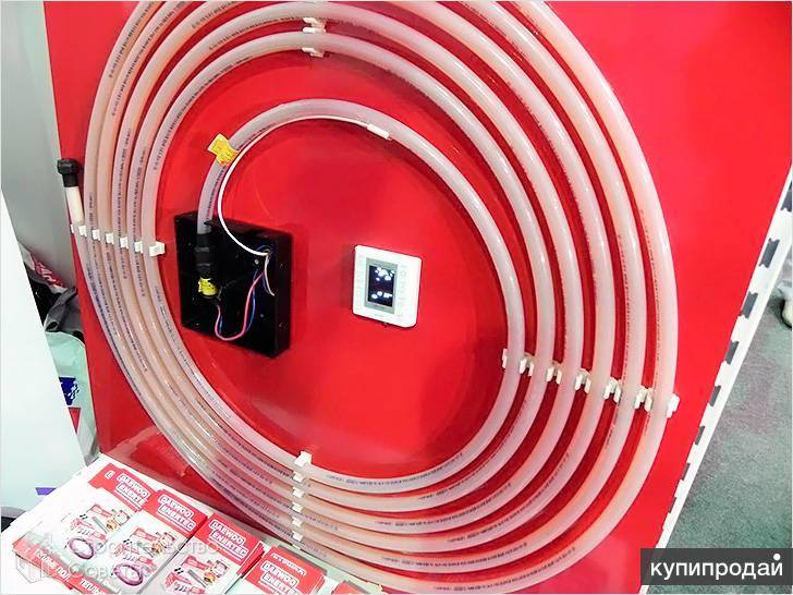 Электро водяной теплый пол. система отопления и обогрева xl pipe.