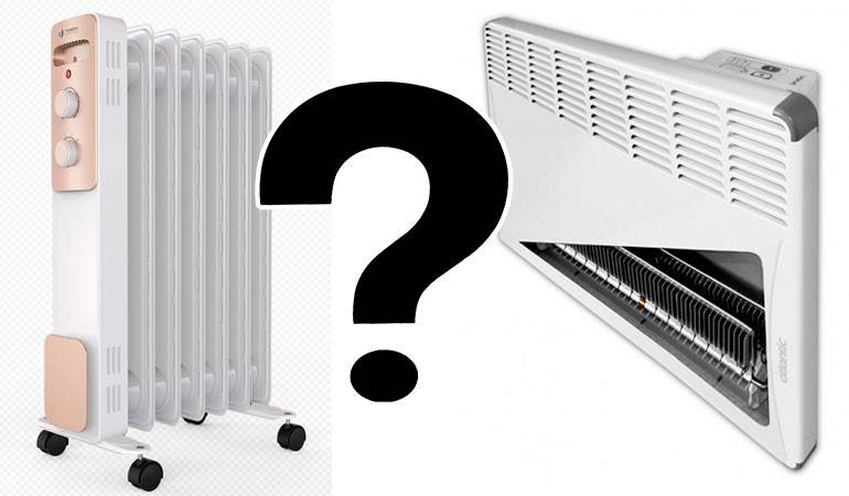Конвектор или масляный радиатор - чем отличаются и в чем разница между ними, примерына фото и видео