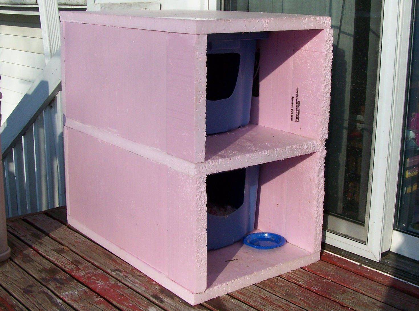 Как сделать уличный зимний домик для кошек: идеи, мастер-класс