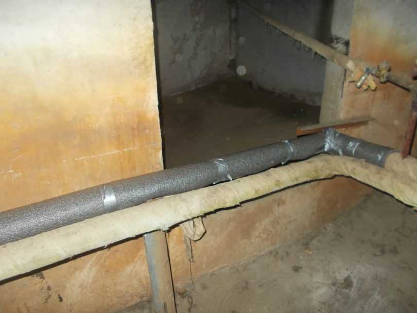 Способы утепления и обогрева подземного водопровода