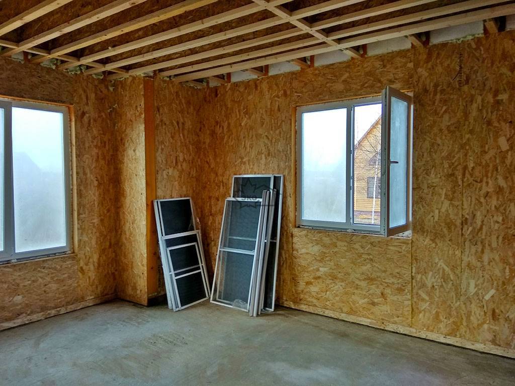 Внутренняя отделка дома из сип панелей-варианты