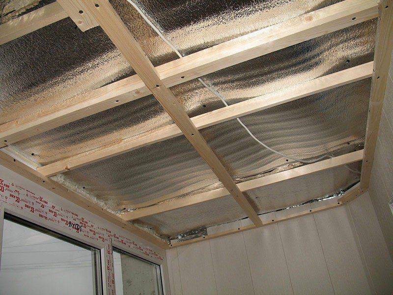 Как утеплить потолок лоджии? способы утепления, материалы и монтаж