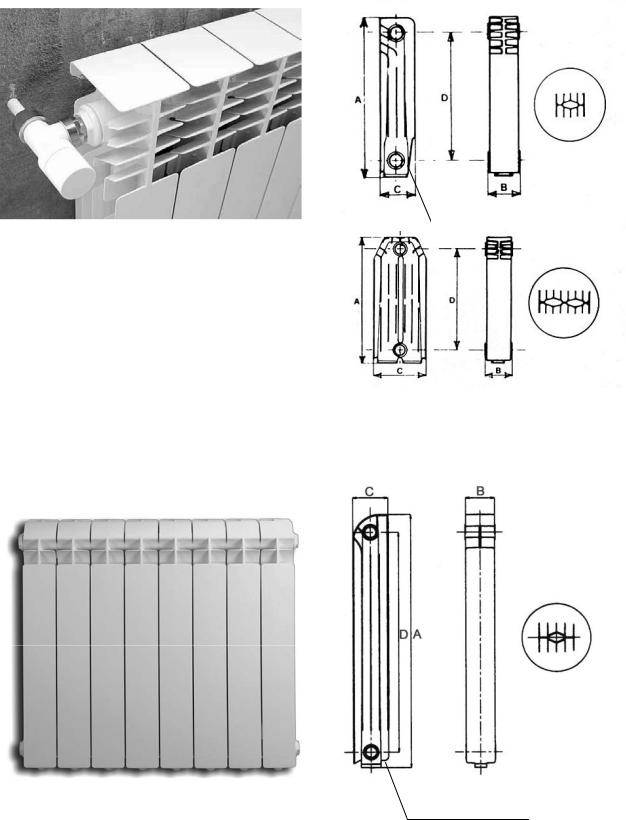 Биметаллические радиаторы отопления характеристики, теплоотдача, виды, особенности установки