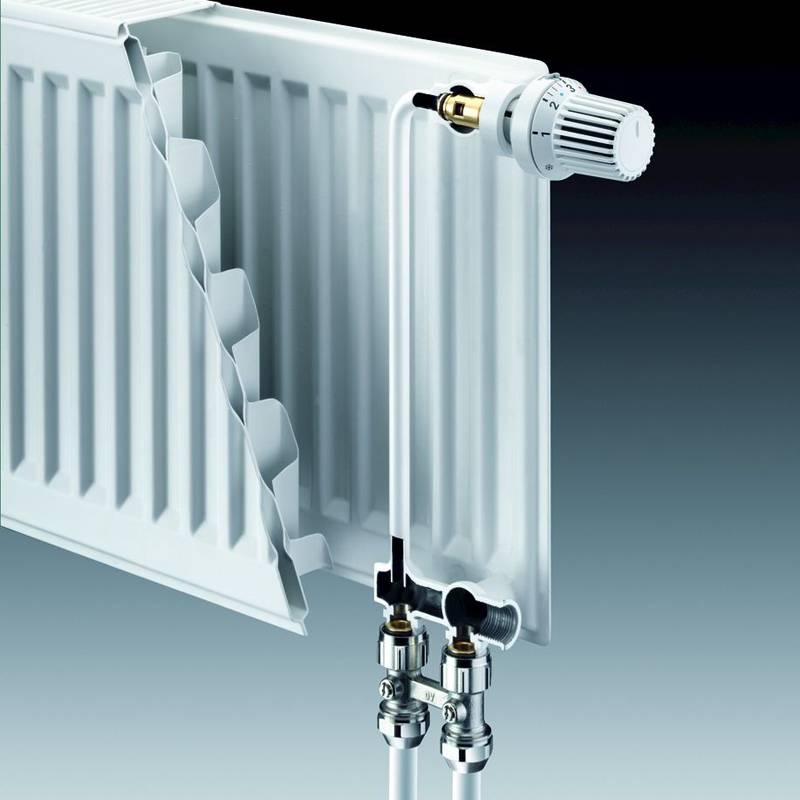Нижнее подключение радиатора отопления к двухтрубной системе - всё об отоплении и кондиционировании