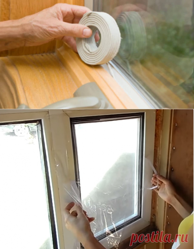 Как утеплить пластиковые окна и откосы своими руками