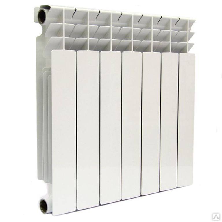 Алюминиевый радиатор radena r 500 8 секции | интернет-магазин master water