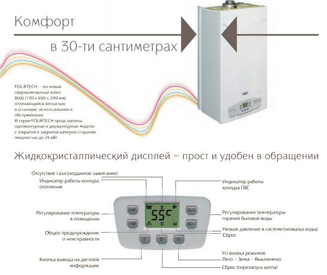 Подключения комнатного термостата к газовому котлу baxi